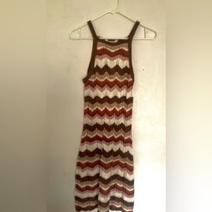 Cute yarn material dress